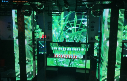 Hệ thống màn hình LED cho quán Bar Club