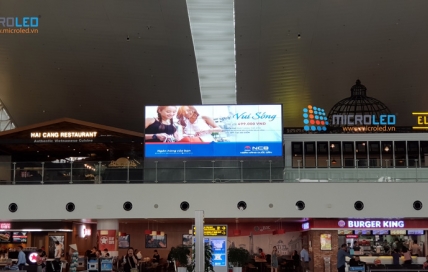 Màn hình Quảng cáo Video wall tại Sân bay Nội bài