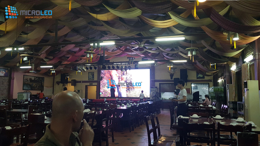 Màn hình LED nhà hàng Bia tươi Đức Babarina Từ Sơn