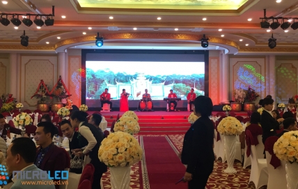 Màn hình LED Hội trường Sự kiện tiệc cưới Khách sạn Hải Yến Cẩm Phả QN