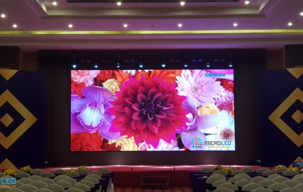 36m2 Màn hình LED P3 hội trường tại Khách sạn Mường Thanh Khánh Hòa