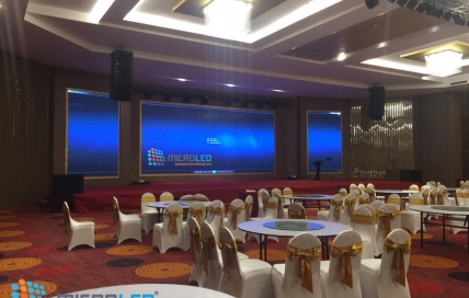 (80m2) Hệ thống màn hình LED tại Khách sạn MT Luxury Phú Thọ