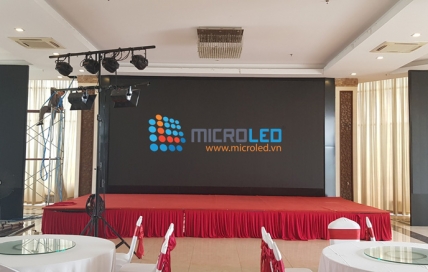 45m2 Màn hình LED sân khấu tại trung tâm sự kiện tại Thành phố Bắc Giang