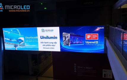 MicroLED lắp đặt màn hình LED P3 Unilumin tại Vincom MetroPolis Liễu Giai