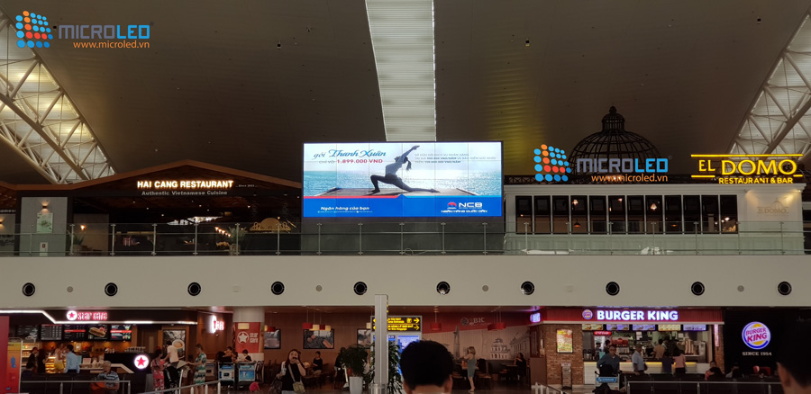 Màn hình Quảng cáo tại sân bay Nội bài