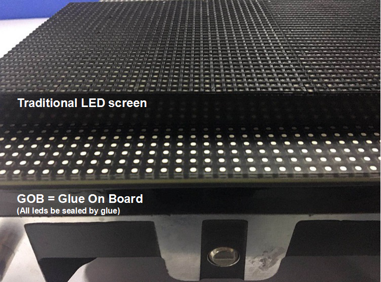 ưu điểm của màn hình LED GOB